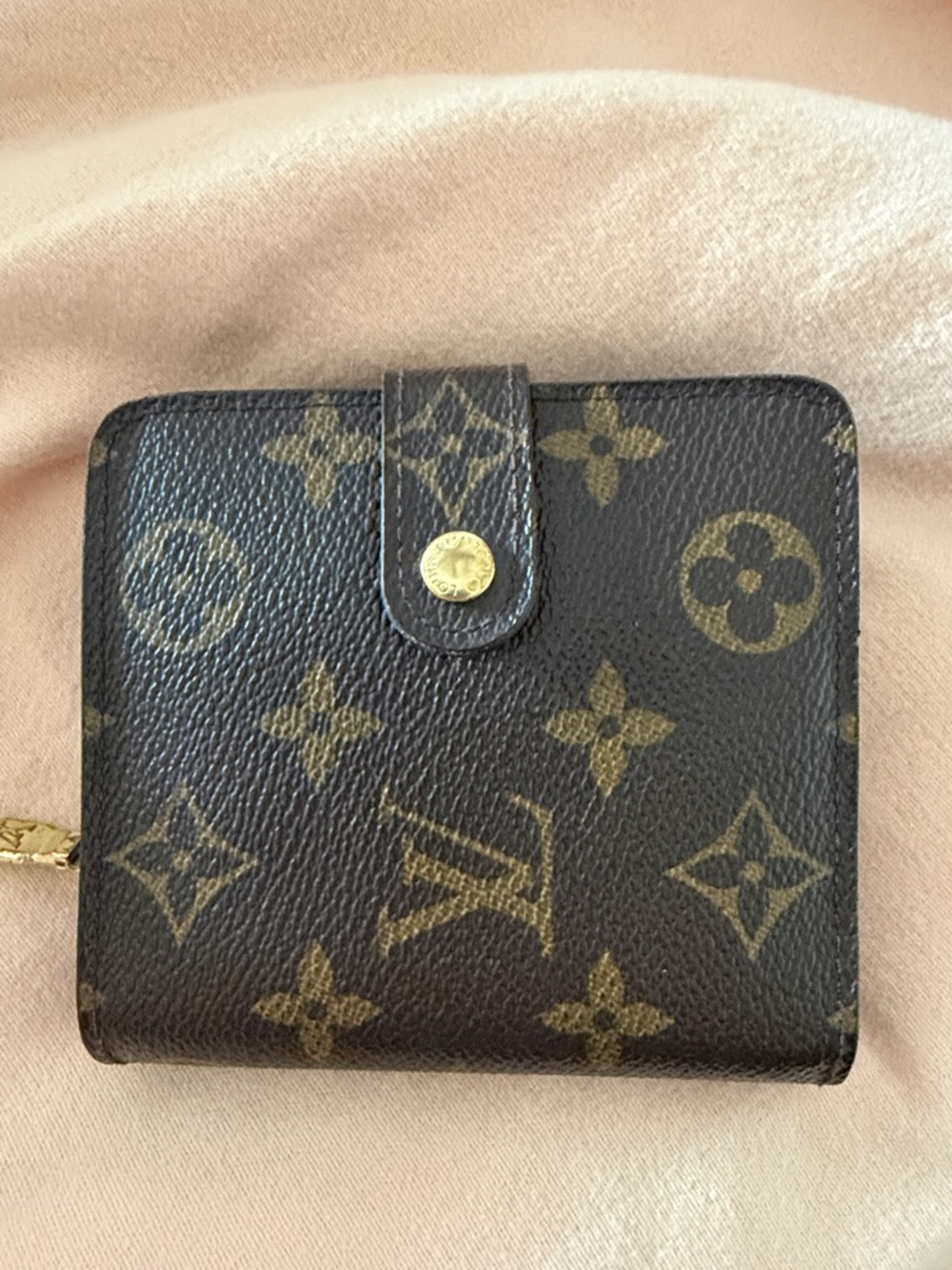 Louis Vuitton monogram Zipped wallet